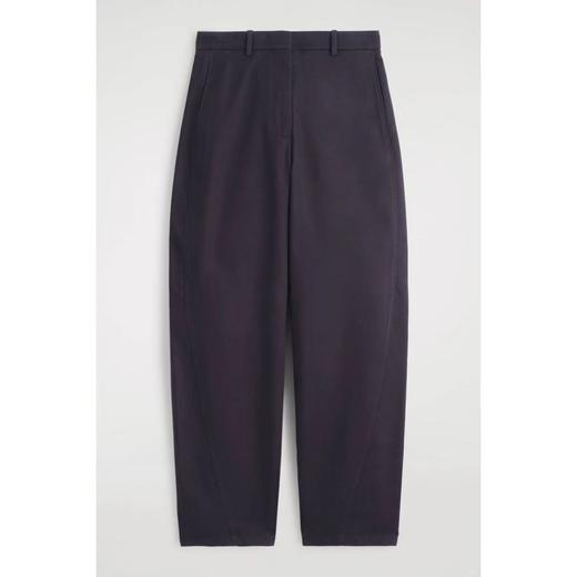 雀说标准版型桶形棉质九分裤直筒裤2025秋季新品WAL 商品图4