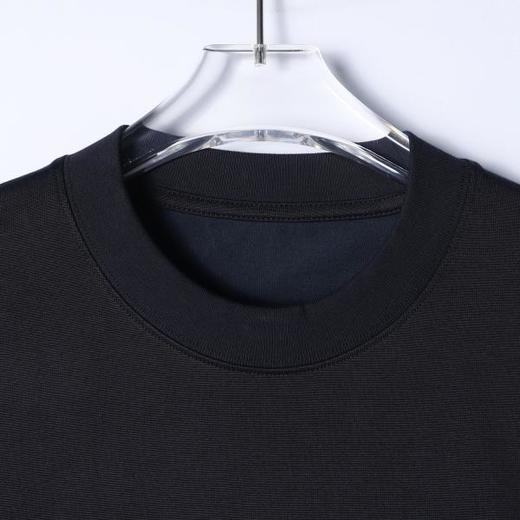 SDSA男装2026新款复古基础款上衣重磅撞色设计宽松短袖休闲T恤 商品图1