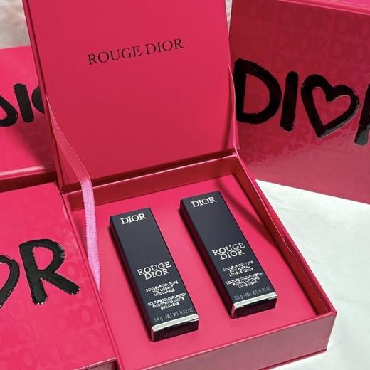优选丨Dior迪奥魅惑润唇膏双支礼盒 变色唇膏001/004 商品图0