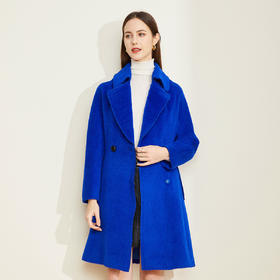 LH9L5斯尔丽双面呢中长大衣