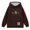 【MQD】童装男大童冬新款儿童加绒加厚保暖潮酷印花学院风连帽卫衣 商品缩略图4
