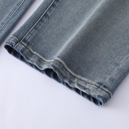 GXG男装26春季潮流百搭宽松直筒裤时尚休闲弹力舒适男式牛仔长裤K&C 商品图11