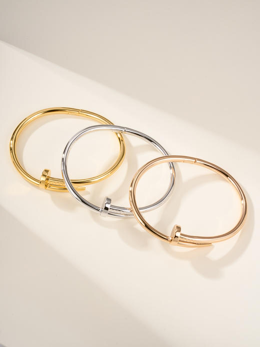 卡地亚  经典钉子无钻粗版手镯（XTY） 商品图0