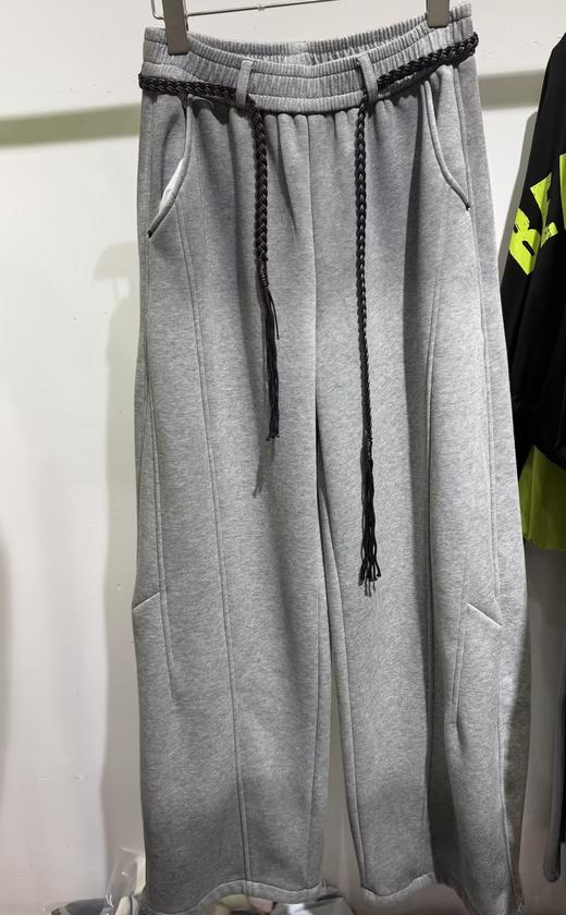 PCS拼接卷边格子休闲弯刀裤51124 冬季 033694000886 商品图1