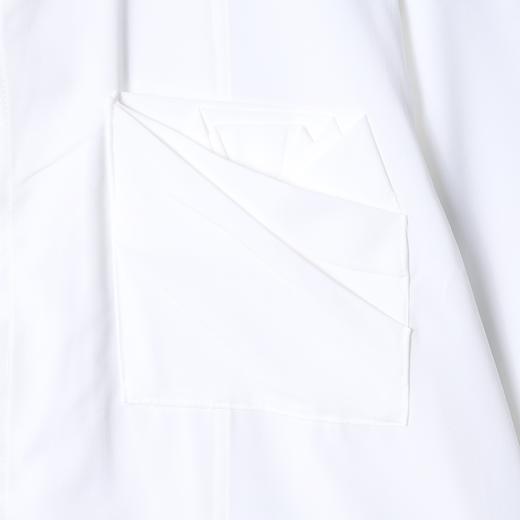 SDSA男装2026新款高贵轻奢纯色不规则口袋衬衫宽松百搭长袖衬衣 商品图2