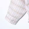 2645SDSA男装2026新款高贵轻奢众设计感格纹衬衫前短后长设计套头衬衣 商品缩略图4