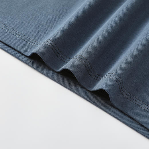 GXG男装【凉感透气】26夏季时尚撞色简约字母圆领休闲男式短袖T恤K&C 商品图9