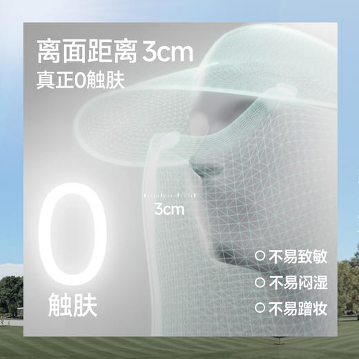 【蕉下女士网纱透气空顶面护帽】网纱透气不闷头 空顶防晒不压发型 全脸防护百搭出行（多色可选） 商品图3