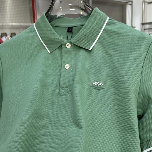 年轻时尚休闲请商务翻领短袖5A抗菌丝光棉T恤   MDH-3706 商品图4