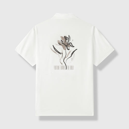 GXG男装【凉感透气】26夏季日常通勤商务休闲翻领男式短袖POLO衫K&C 商品图2