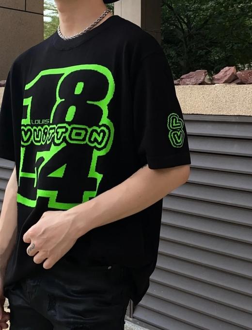 驴家25ss1854撞色提花针织T恤（DY） 商品图9