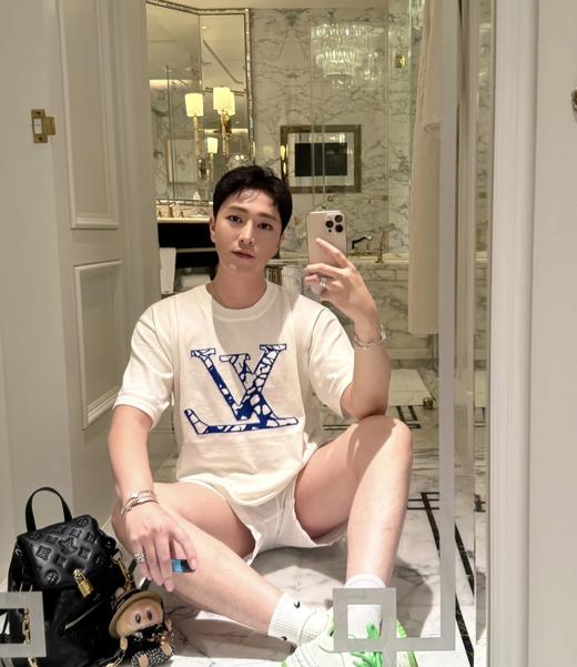 驴家25ss滑雪系列裂纹提花针织短袖（DY） 商品图7