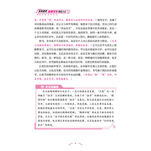 《五年高考优秀作文精选大全》 商品图7