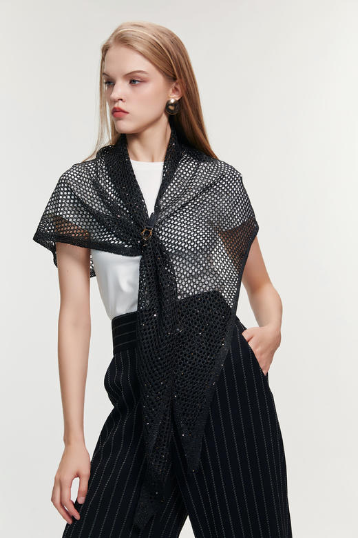 SAFICOO  时尚百搭 设计感极强 多功能披肩 商品图2