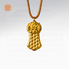 玺匠金铺《瑞兽纳福》足金9999 黄金吊坠项链生日礼物 商品缩略图5