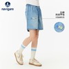 【纳维凯尔】【天丝软牛仔】【120-165】意大利小帆船女童裤子夏季薄款短裤 商品缩略图1