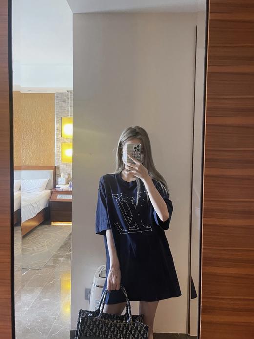 驴家标识压纹LOGO短袖T恤（DY） 商品图7