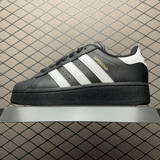 春季特惠💰360 AD 阿迪 Superstar XLG 金标 贝壳头厚底款低帮休闲板鞋 商品图0