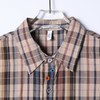 26CS43SDSA男装2026新款高贵轻奢老钱风撞色格纹格子长袖衬衫经典百搭 商品缩略图2