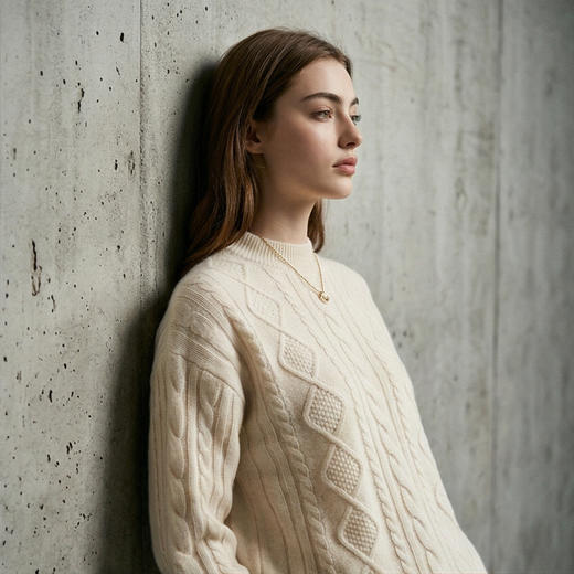 PALUOPO/PL半高领女衫E21836-C/约重375g帕罗 商品图5