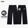 【MQD】童装女大童26春季新款儿童学院风休闲百搭字母印花水洗牛仔裤 商品缩略图0