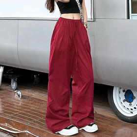 健己 美式拼接弯刀宽松阔腿裤 宽松版型 藏肉显瘦 常规款/加长款