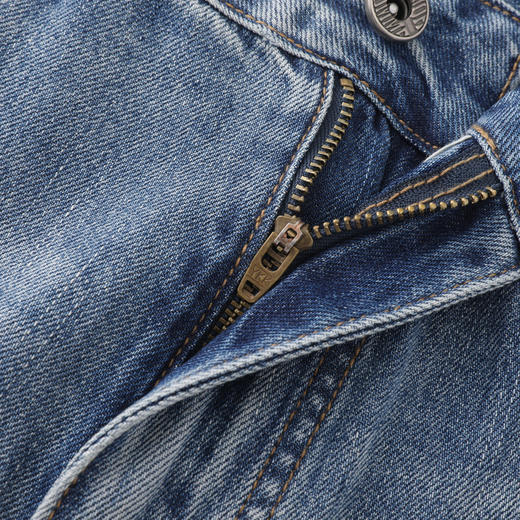 GXG男装26夏季经典水洗潮流舒适时尚日常通勤直筒休闲男式牛仔裤K&C 商品图9