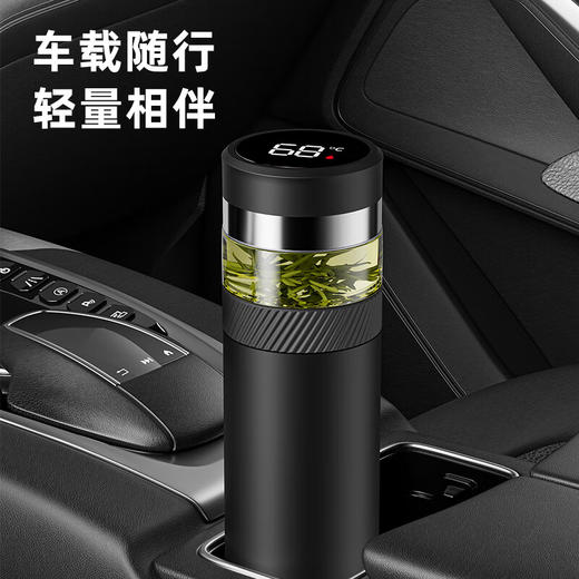 全格泡茶保温杯PC516-420黑色 商品图5