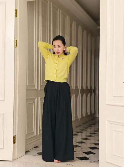 【3.6上新】早春鹅暖🌸云雀黄羊绒开衫 商品图6