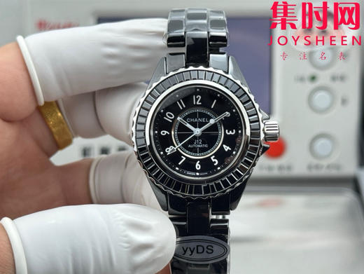 YYDS香奈儿 J12陶瓷系列 T钻圈 33mm透底机械 钻圈款 女士腕表 商品图0