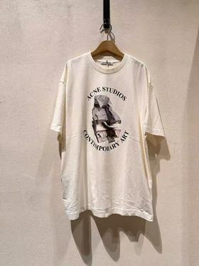 女款印花短袖T恤ba001