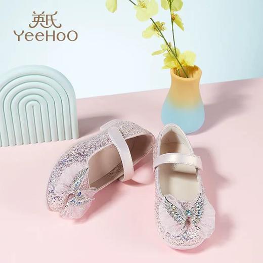⁵【英*式闪亮蝴蝶结水晶鞋】女童公主鞋 31-37码可拍 YY05-QTT-WWYX 商品图0