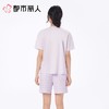 都市丽人睡衣女士睡衣薄家居服32支CVC单面睡衣女士棉质短袖套装女装短袖短裤LHC2F4 商品缩略图2