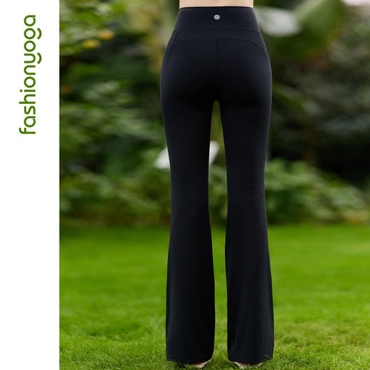 凡圣瑜伽无裆线带兜喇叭长裤 FC16908W 商品图3