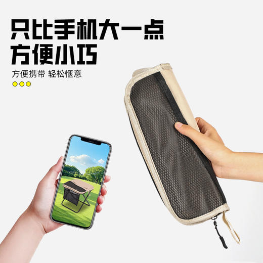 「便携设计！挎包折叠凳」斜跨折叠椅 便携式户外板凳 小马扎手提包式椅子休闲钓鱼火车凳子装备 商品图3