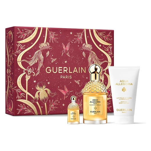 GUERLAIN 娇兰 花草水语 柑橘罗勒 EDP 75ml+身体乳 75ml+小样7.5ml 商品图1
