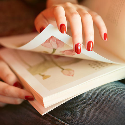 新色 节日红 水性玫瑰香指甲油 透气免烤快干不含甲醛山林曦照 商品图2