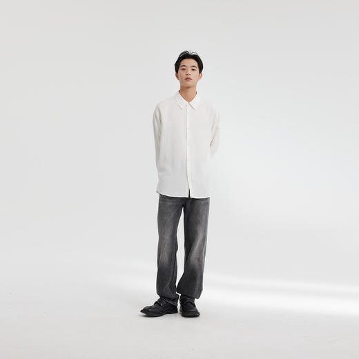 MODE COMMUTER | MC春季莱赛尔肌理休闲长袖衬衫MCF103051A 商品图2
