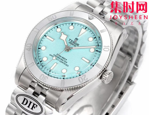 DIF帝舵 TUDOR 碧湾54型M79000N系列 蒂芙尼蓝 男士腕表 表径37mm 小手腕福音 商品图4