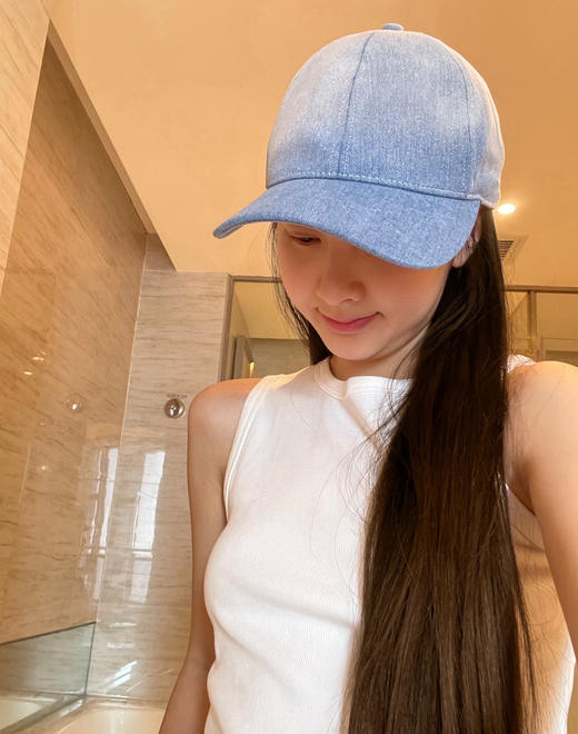 小禾原单纯棉渔夫帽 鸭舌棒球帽超显脸小 商品图14