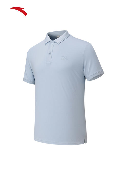 安踏大师POLO丨冰肤翻领短袖男士夏季新款透气休闲上衣152628116 商品图3