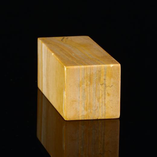 孤品17865木纹石如意钮方章落款章礼品章2.5*2.5*7.7cm 商品图3