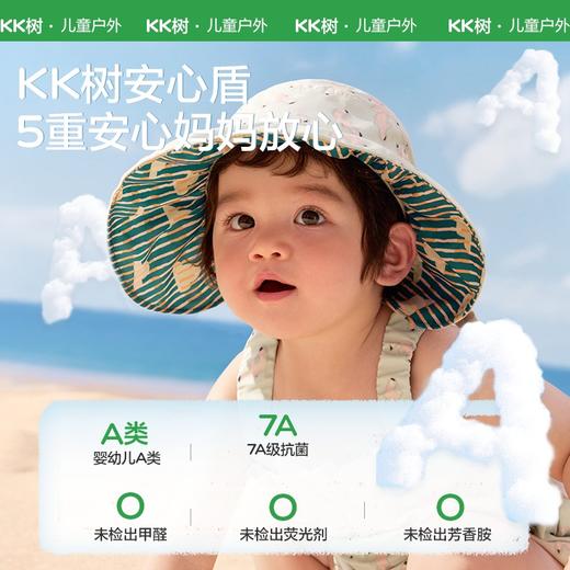KK树宝宝防晒帽婴儿遮阳帽子男童女孩春夏季防紫外线儿童空顶薄款小小岛贝壳帽 商品图2