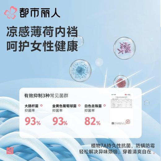 都市丽人内裤女士内裤锦氨内裤零感无痕内裤LKC5I7 商品图4