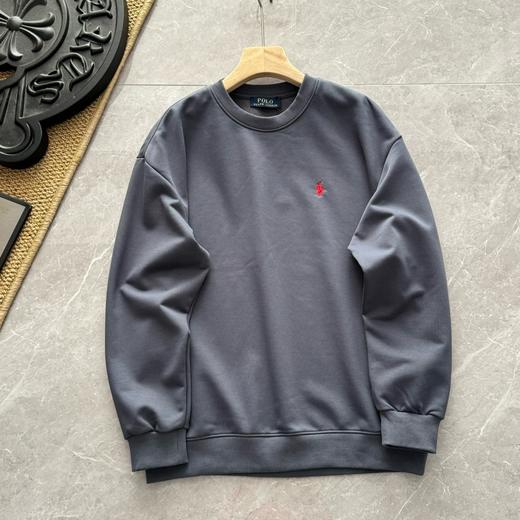 开年秒杀福利！原单好货！拉夫劳伦新款刺绣男士纯棉圆领套头卫衣 商品图2