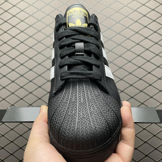 春季特惠💰360 AD 阿迪 Superstar XLG 金标 贝壳头厚底款低帮休闲板鞋 商品图7