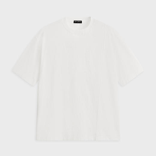 MODE COMMUTER | MC小提花针织分割设计短袖T恤 商品图4