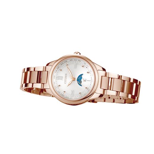 西铁城新款xC系列日相舒博钛光动能电波手表女EE1004-57A 商品图7