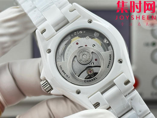 YYDS香奈儿J12陶瓷系列 38mm透底机械 男士腕表 小手腕福音 商品图7