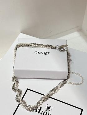 珍珠链条项链ba